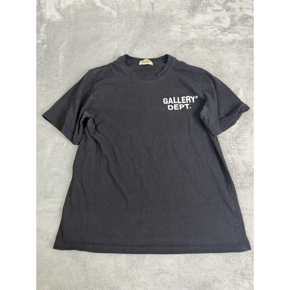 Gallery Dept. Short Sleeve T Shirt Men's Size Medium Black